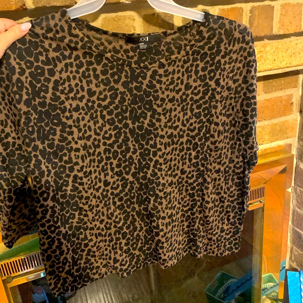 Medium Animal Print Top